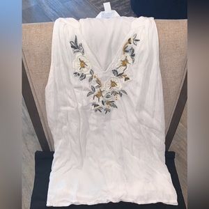 Large shirt tank top